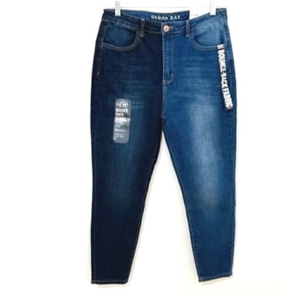 GEMMA Rae Hi-Rise Bounce Back Jegging Jeans Juniors - Picture 1 of 5